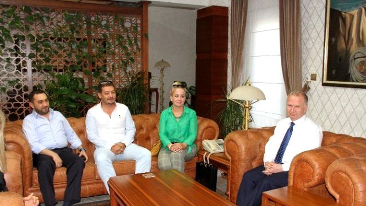 Giad Yöneticileri Vali Ceylan\'ı Ziyaret Etti