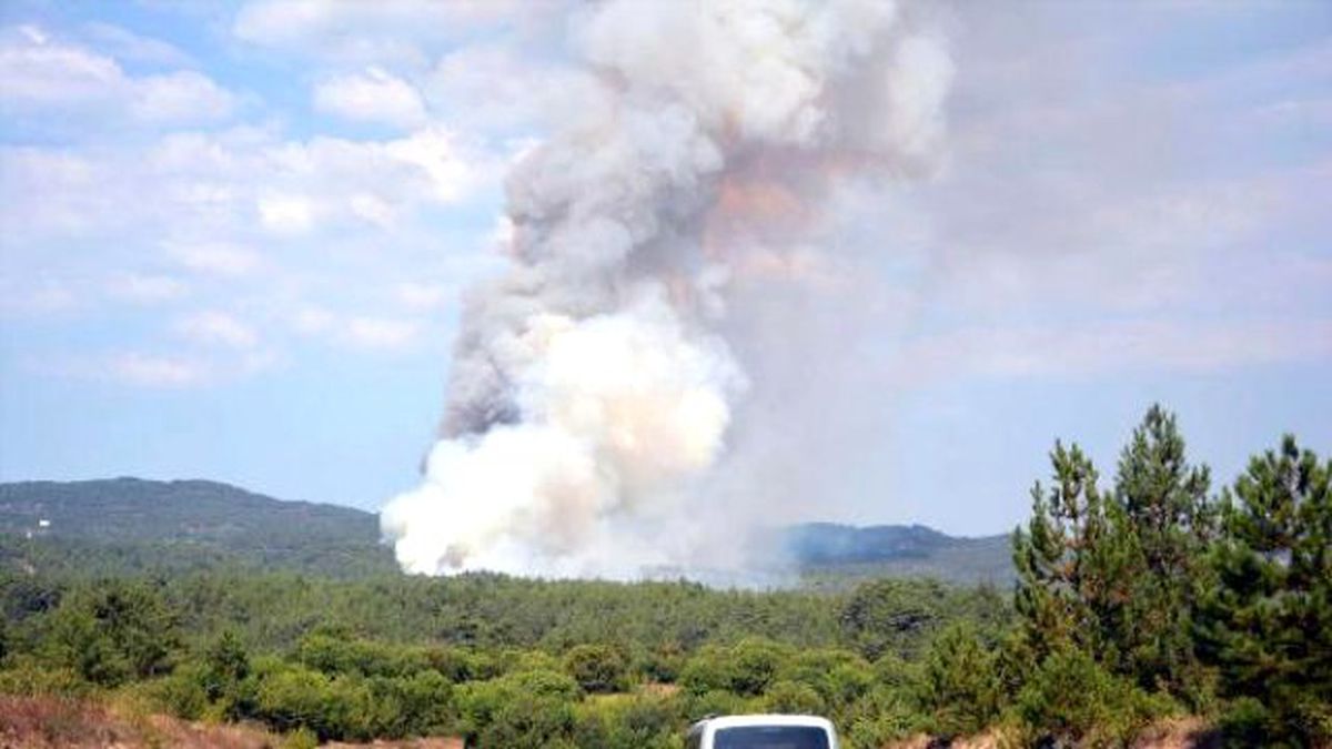 Karabük\'te Orman Yangını