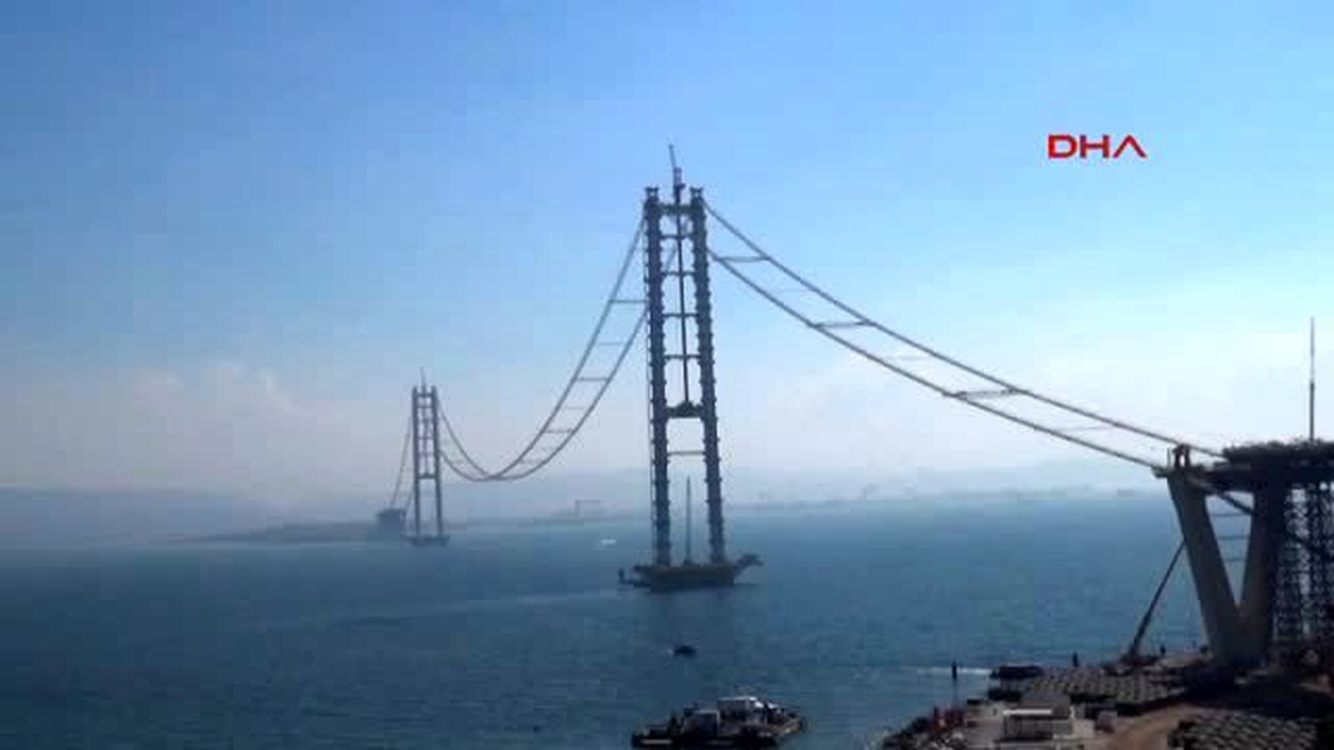 Kocaeli - Körfez Köprüsü\'nde Kedi Yolu Montajı Tamamlandı