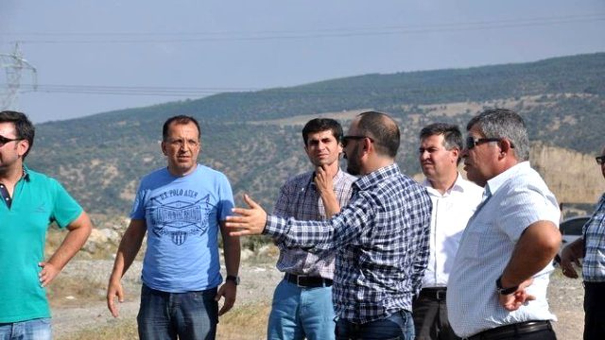 Müteşebbis Heyeti Osb Alanında İnceleme Yaptı