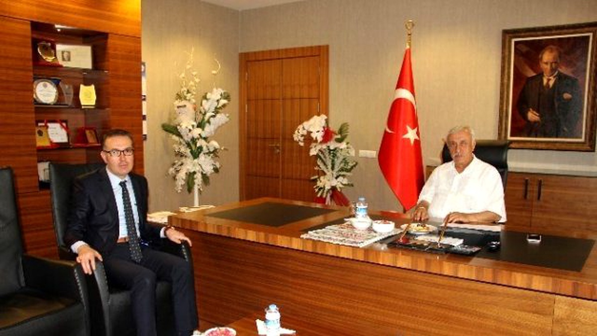 Vergi Daire Başkan Vekili Tekin Gaib\'i Ziyaret Etti