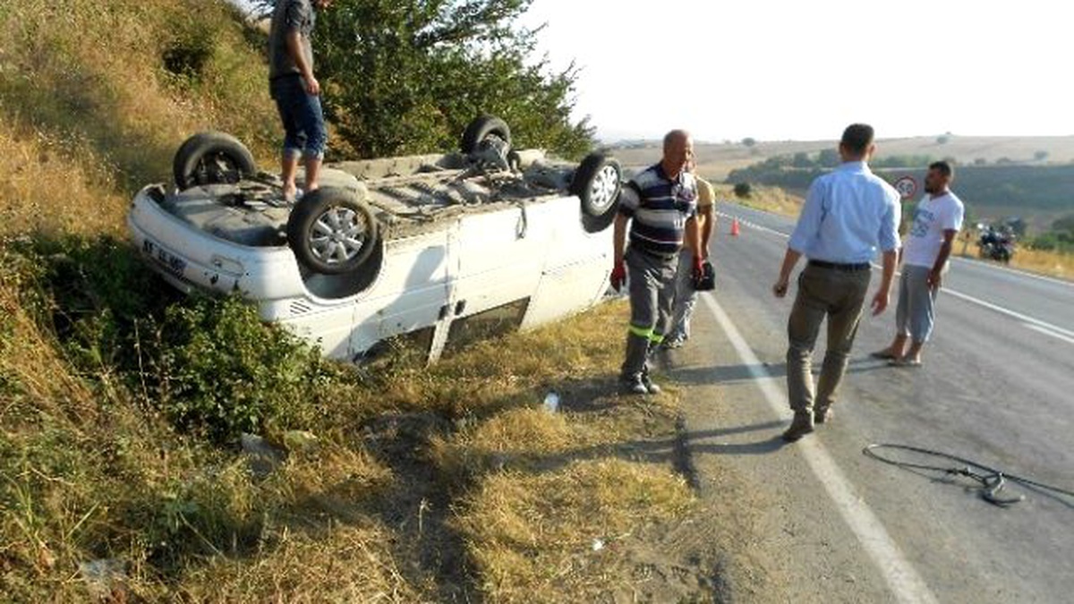 Yola Çıkan Köpek Kaza Yaptırdı: 4 Yaralı