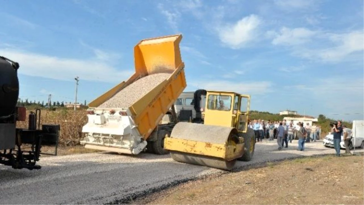 Büyükşehir ile Karacabey\'de Ulaşım Yolunda