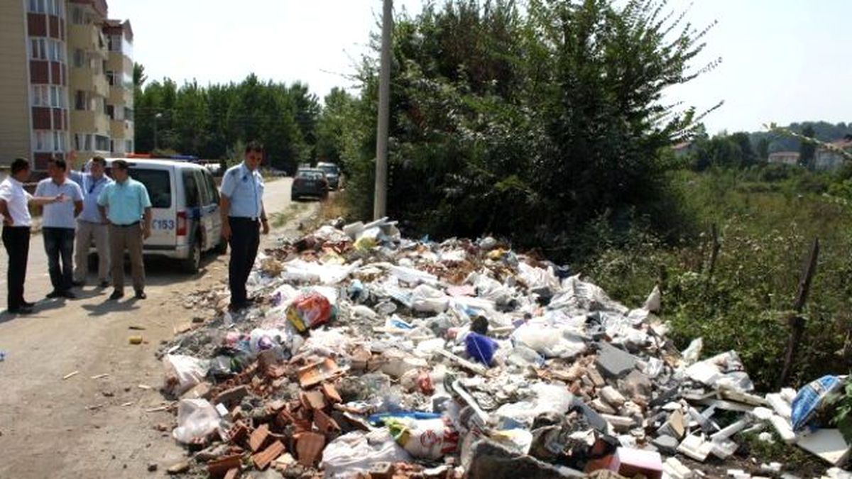 Çaycuma Zabıtasından Çevre Kirliliğine Sebep Olanlara Ceza