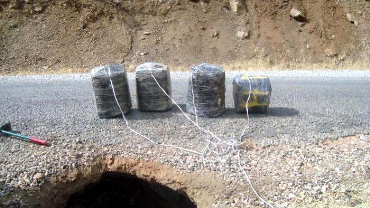 Elazığ\'da, Teröristlerin Tuzakladığı Bomba İmha Edildi