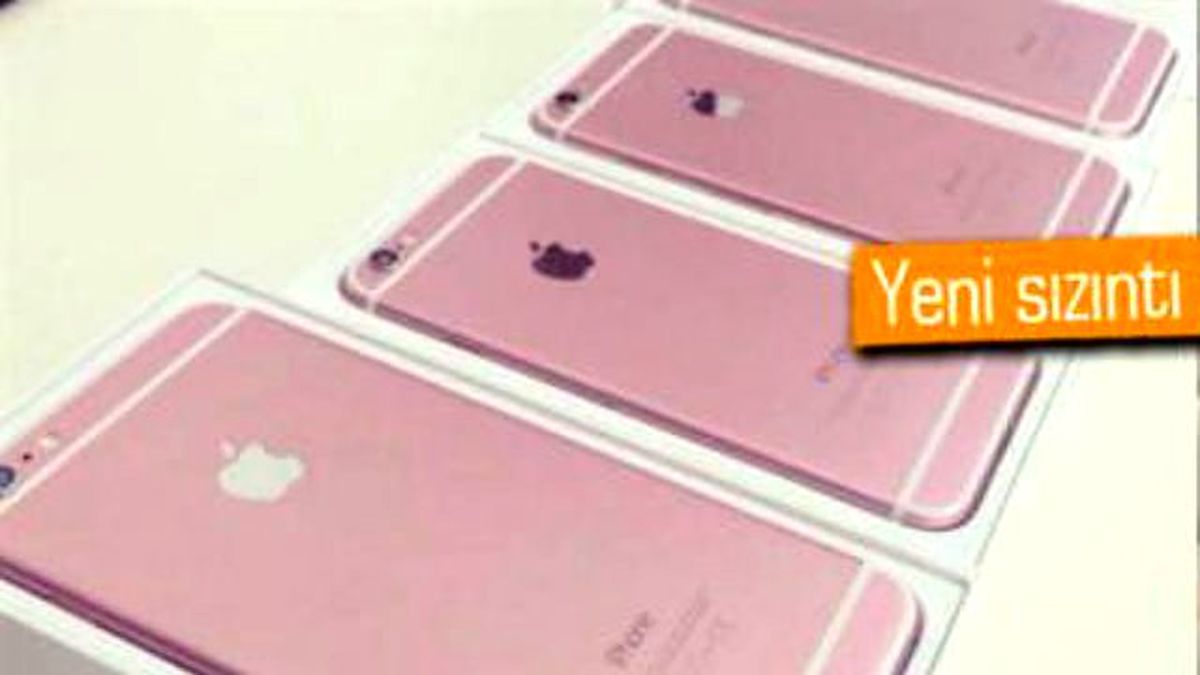 Gül Rengi İphone 6s ve İphone 6s Plus Görüntülendi