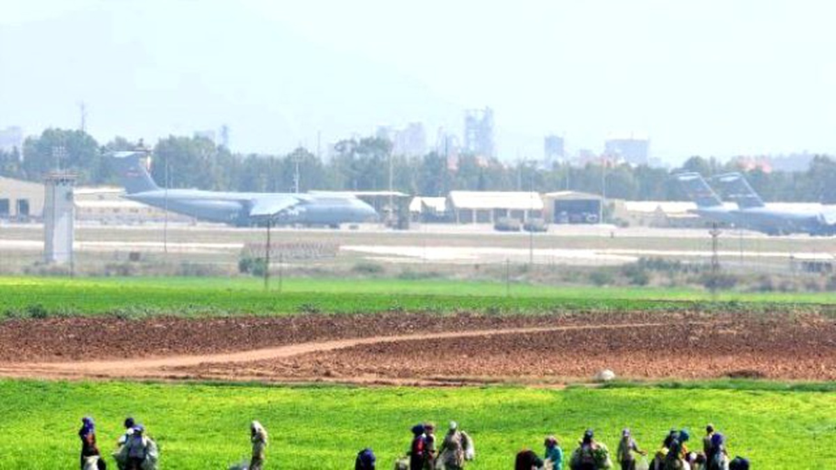 İncirlik\'in Çevresinde Fıstık Hasadı