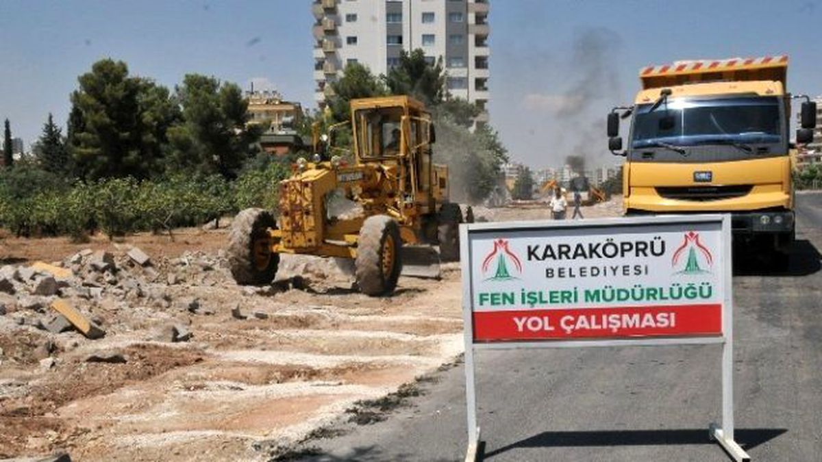Karaköprü\'de Yeni Yollar Açılıyor