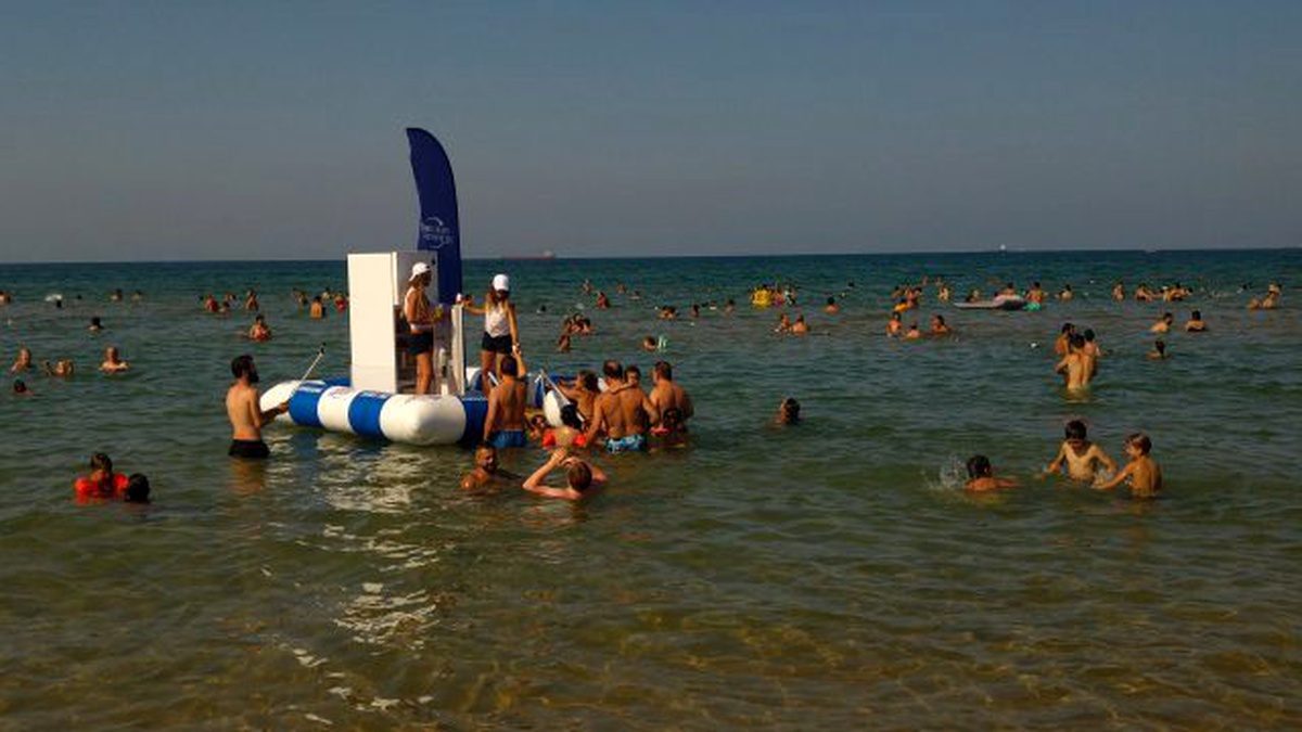 Kilyos\'ta \'Beach\' Ziyaretçilerini Serinletti
