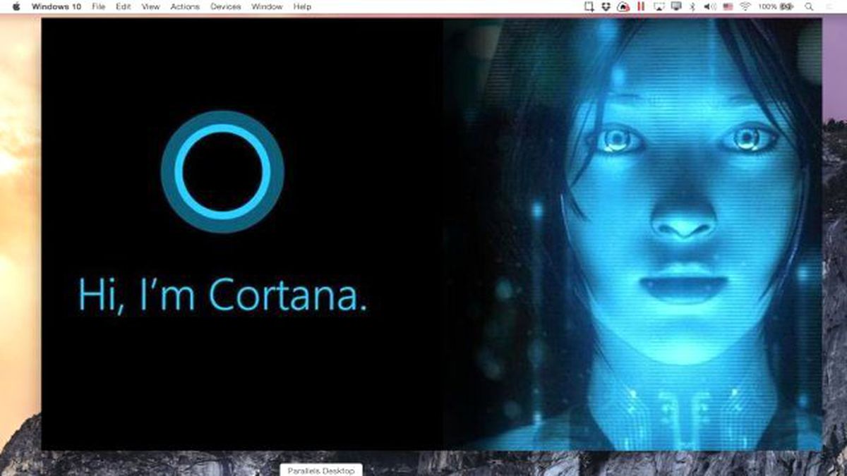 Paralel Desktop 11 : Mac\'lere Siri\'den Önce Cortana Geldi