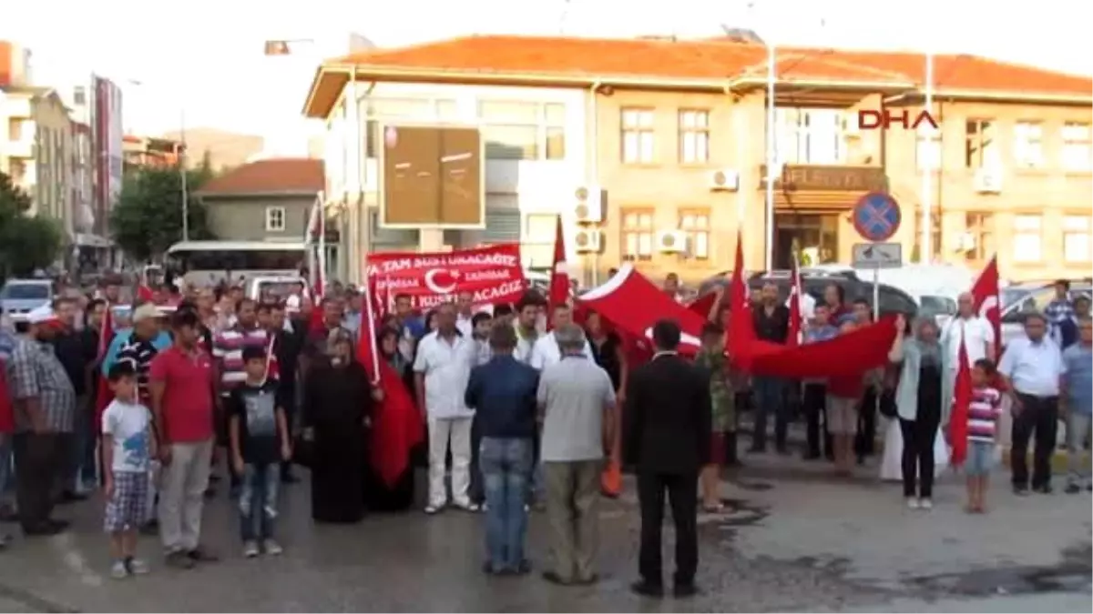 Sandıklı?da Teröre Lanet Yürüyüşü