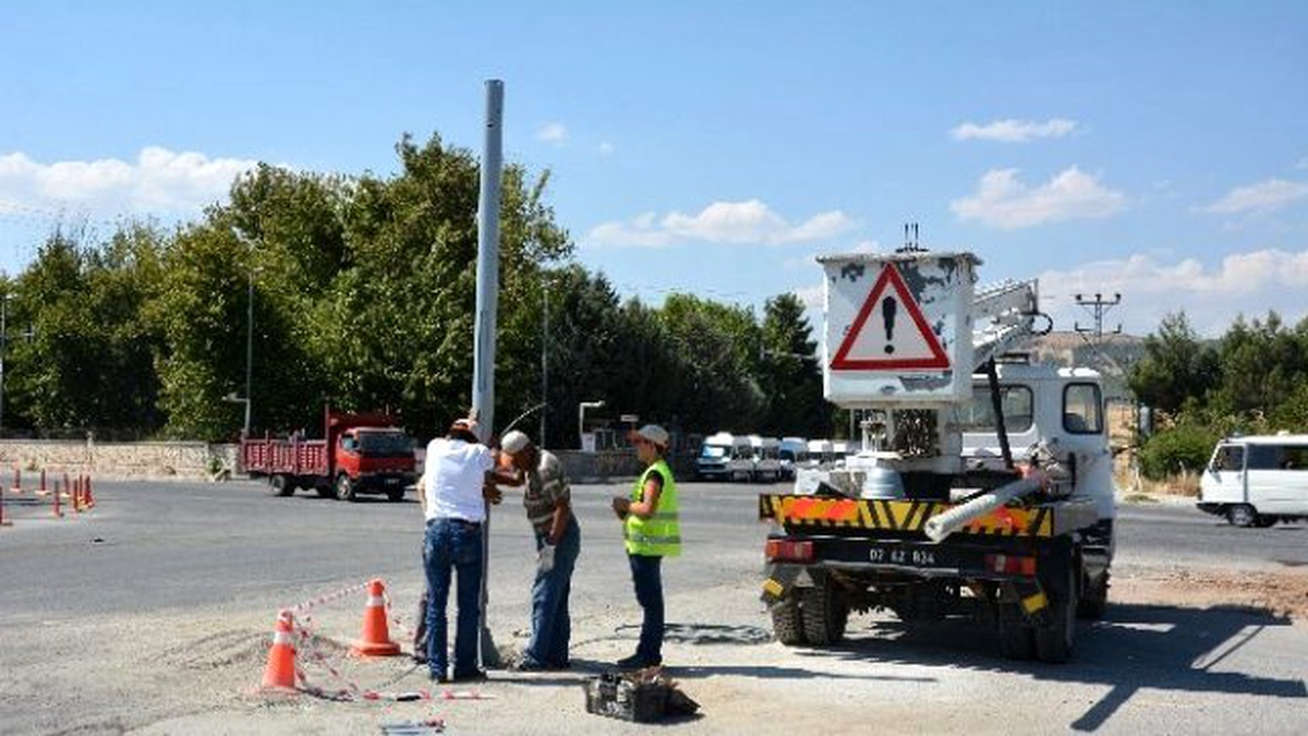 Tpao Kavşağına Sinyalizasyon Sistemi Takıldı