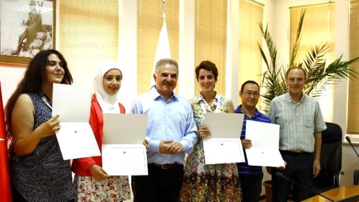 Yabancı Öğrenciler Saü\'de Türkçe Öğrendi