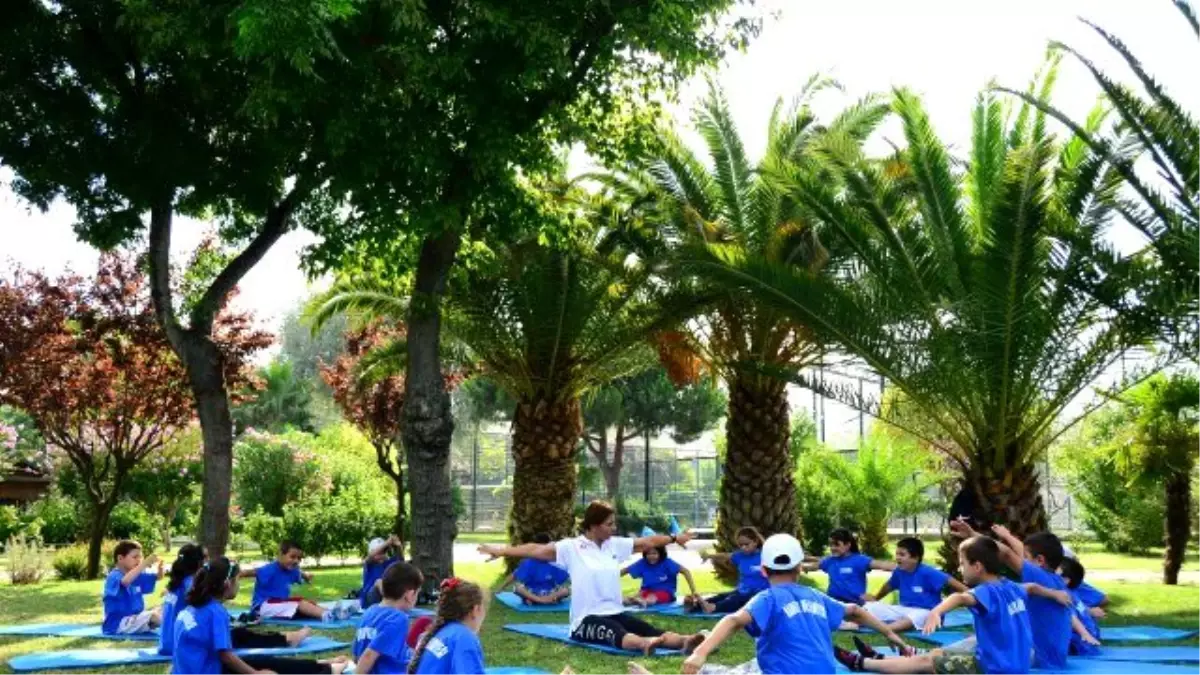 Yaz Okullarında Hem Spor Hem Eğlence Devam Ediyor