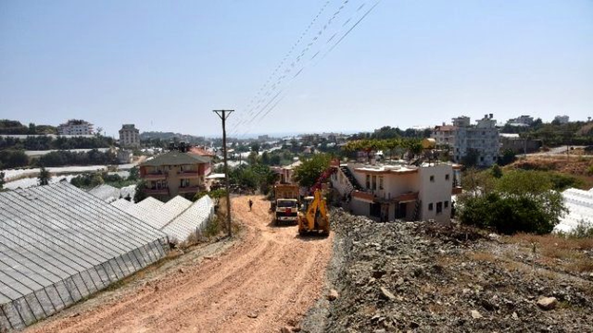Alanya Toslak Ketenlik Mevki\'ne Yeni Yol