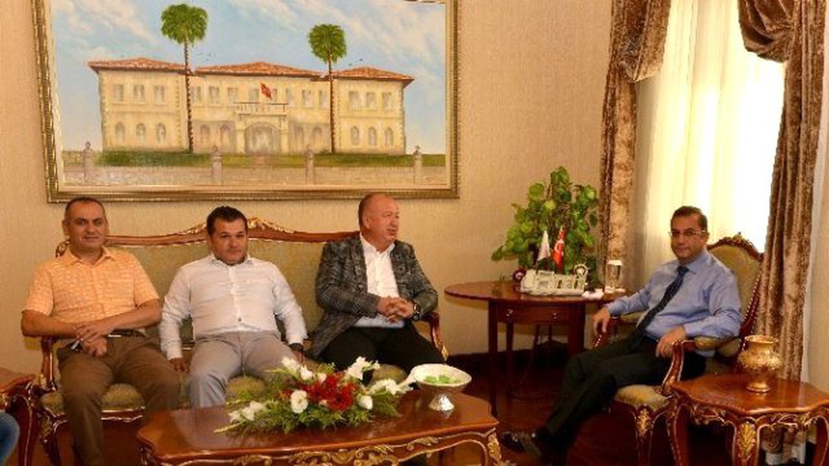 Antalyaspor Yönetiminden Vali Türker\'e Ziyaret