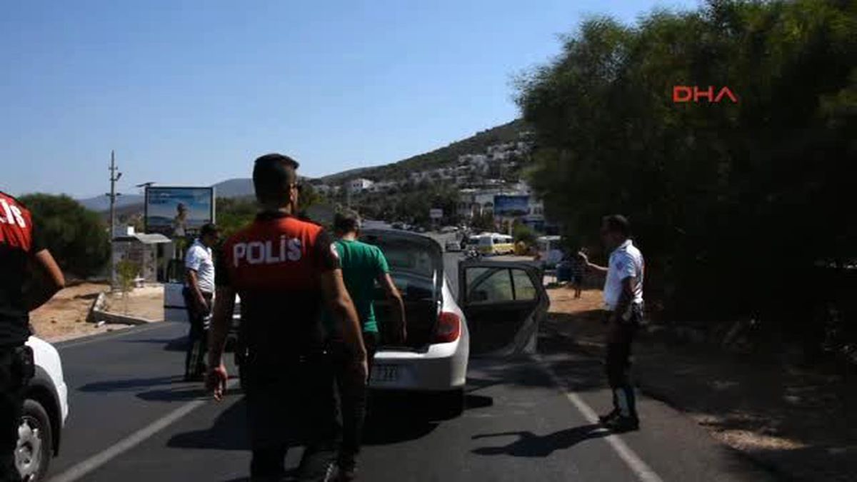 Bodrum\'da Film Gibi Operasyon