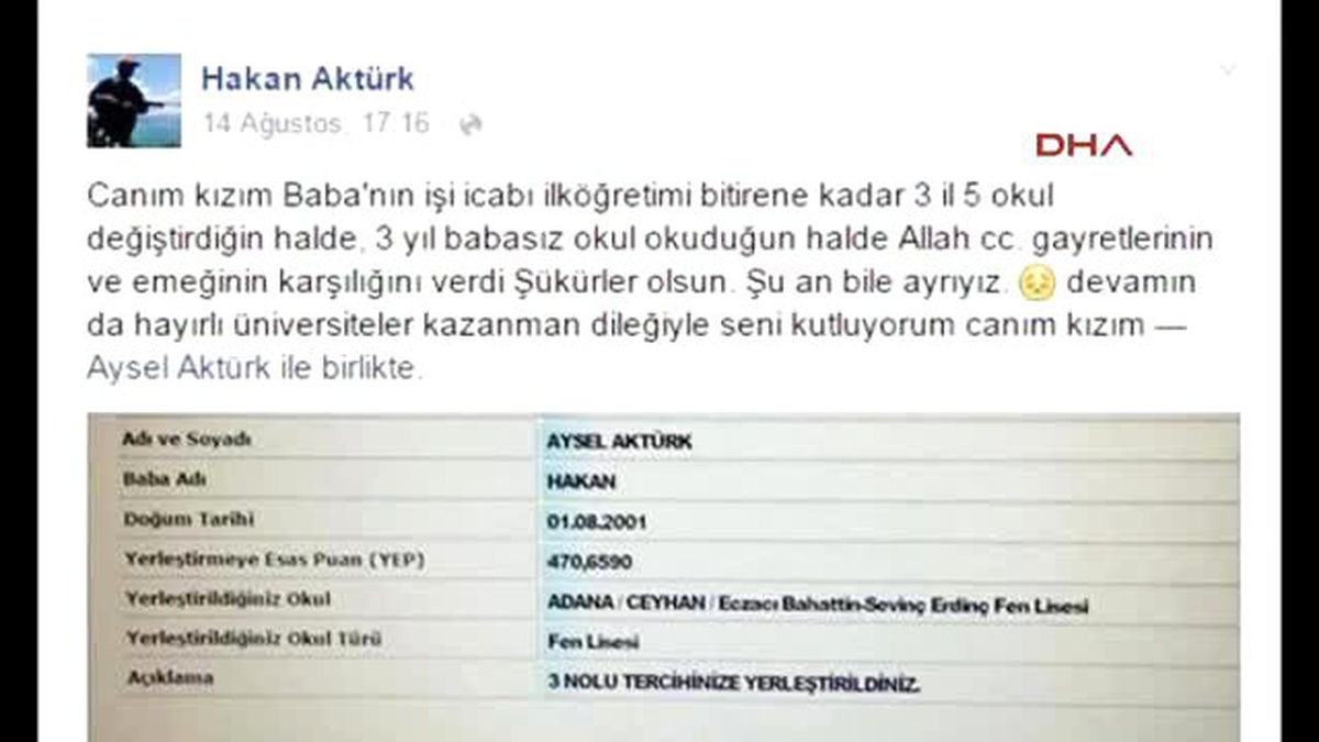 Burdur Şehidin 14 Yaşındaki Kızı, Böyle İsyan Etti