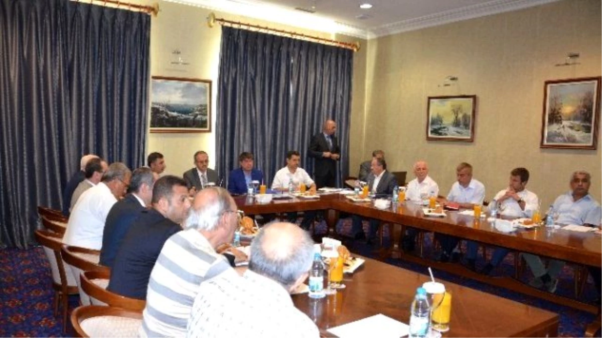 DSİ Genel Müdürü Diniz Antalya\'daki Yatırımları İnceledi