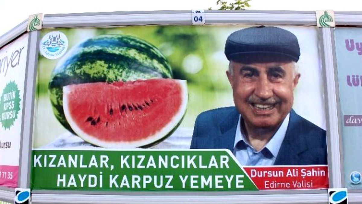 Edirne Valisi Şahin\'den Karpuz Üreticilerine \'Trakya\' Usulü Destek