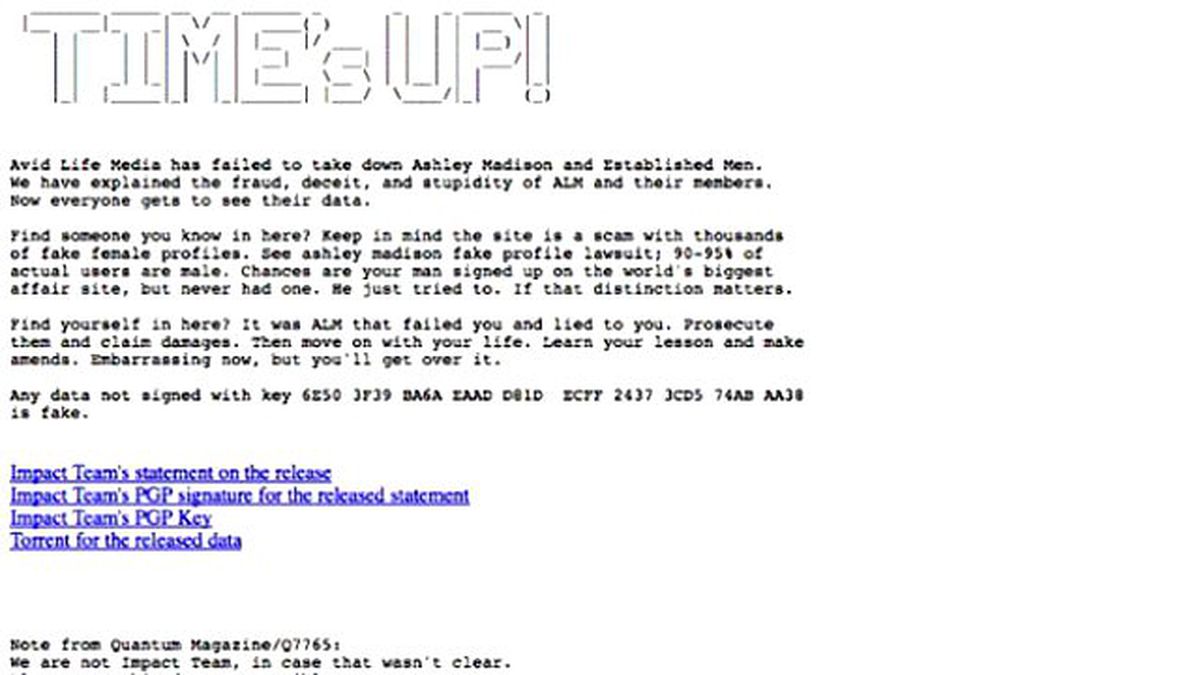 Hacker\'lar Ashley Madison\' Dan Elde Ettikleri Verileri Yayınladı!