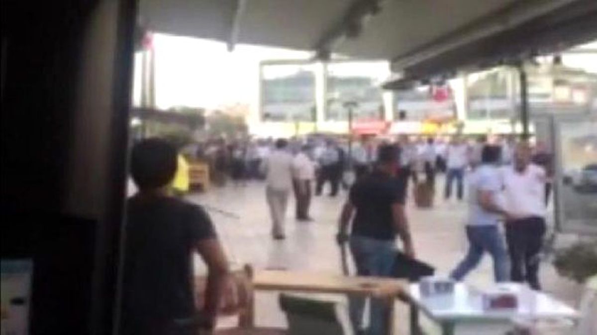 İstanbul Otogarı Savaş Alanına Döndü