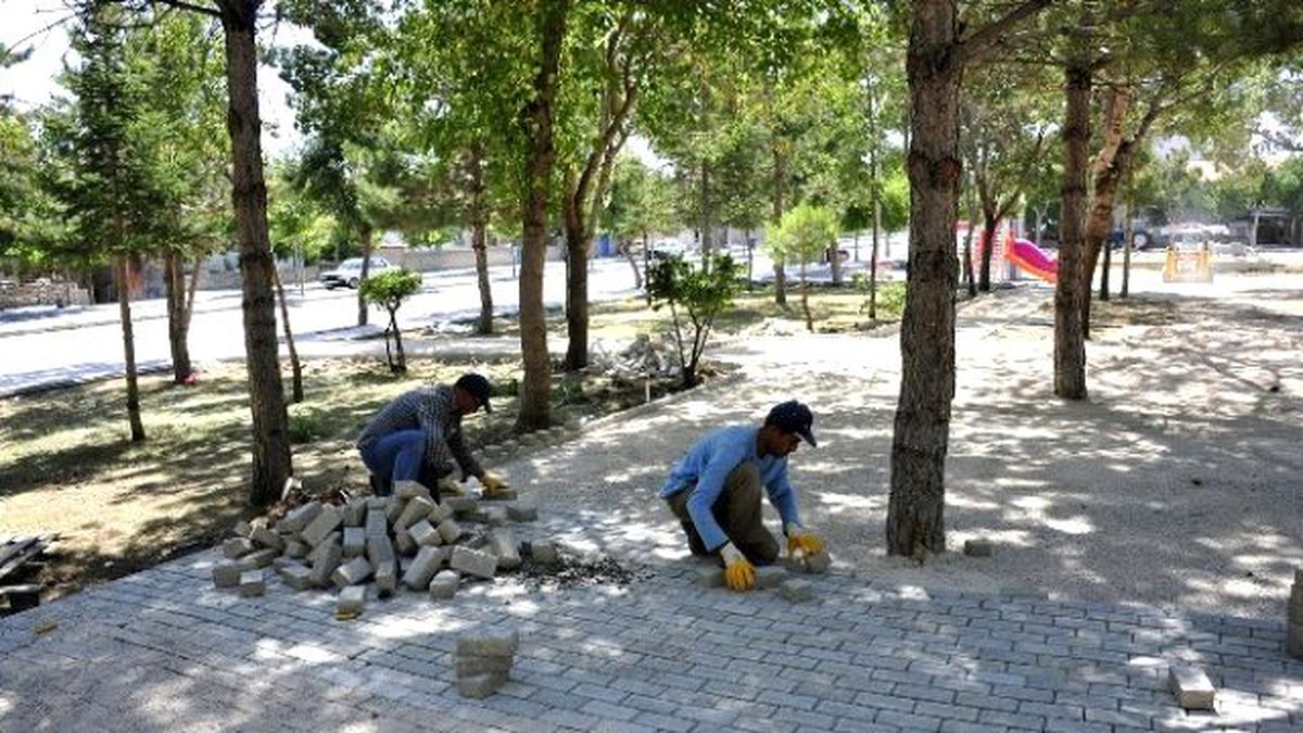 Karaman Belediyesi\'nden Park Düzenlemesi