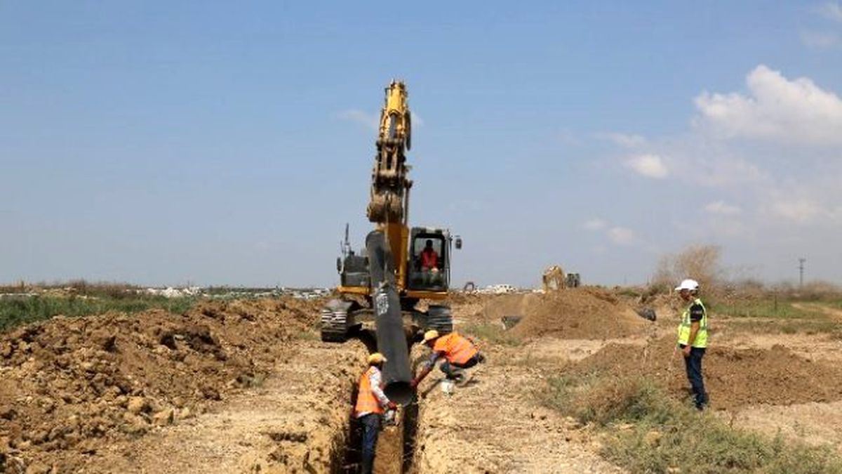 Karataş\'a 22 Kilometrelik İçme Suyu Hattı