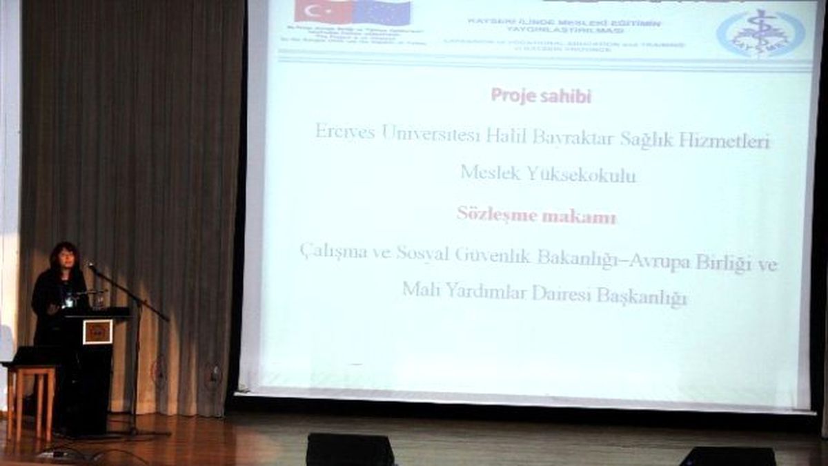 Kayseri İlinde Mesleki Eğitimin Yaygınlaştırılması\' Projesinin Kapanış Toplantısı Yapıldı