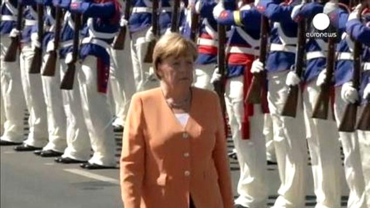 Merkel Brezilya\'da