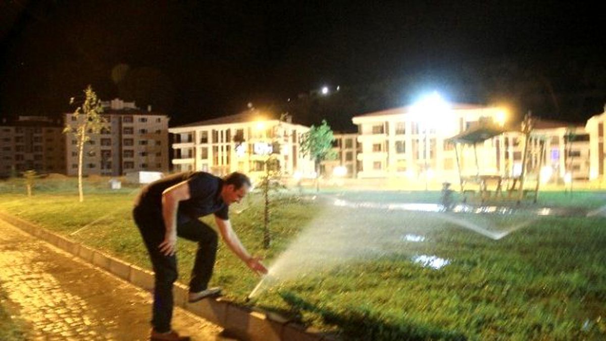 Otomatik Sulama Sistemi Çalışmaları Devam Ediyor