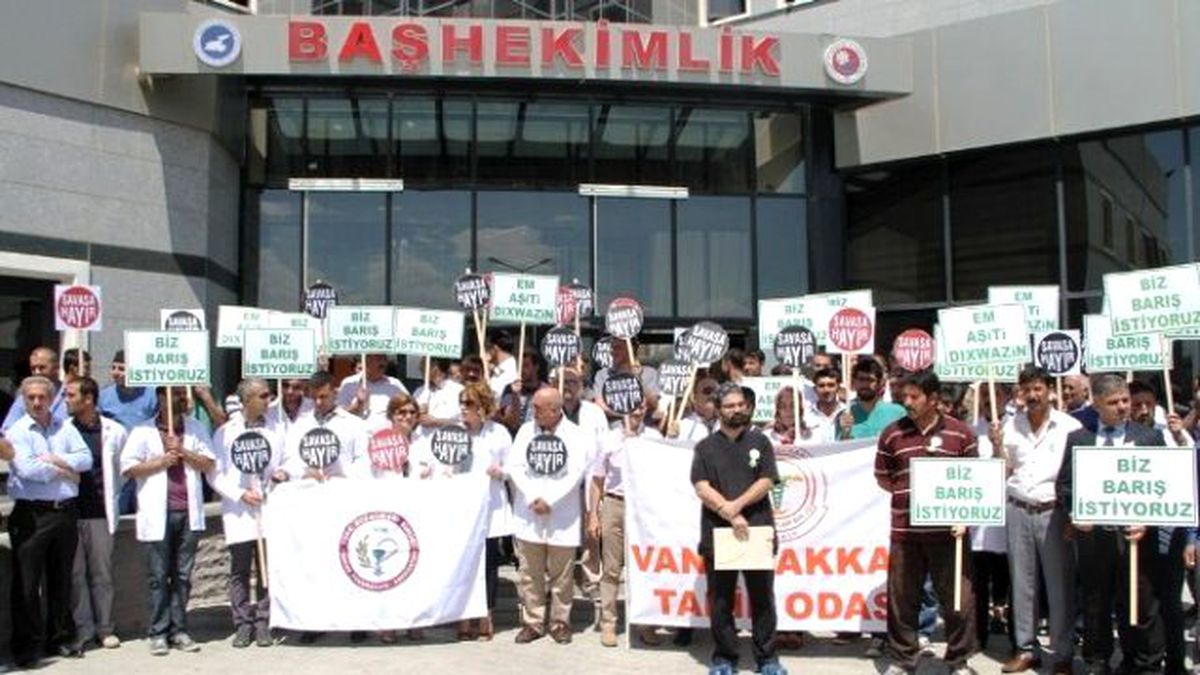 Sağlıkçılar Çatışmalı Sürecin Bitmesini İstedi