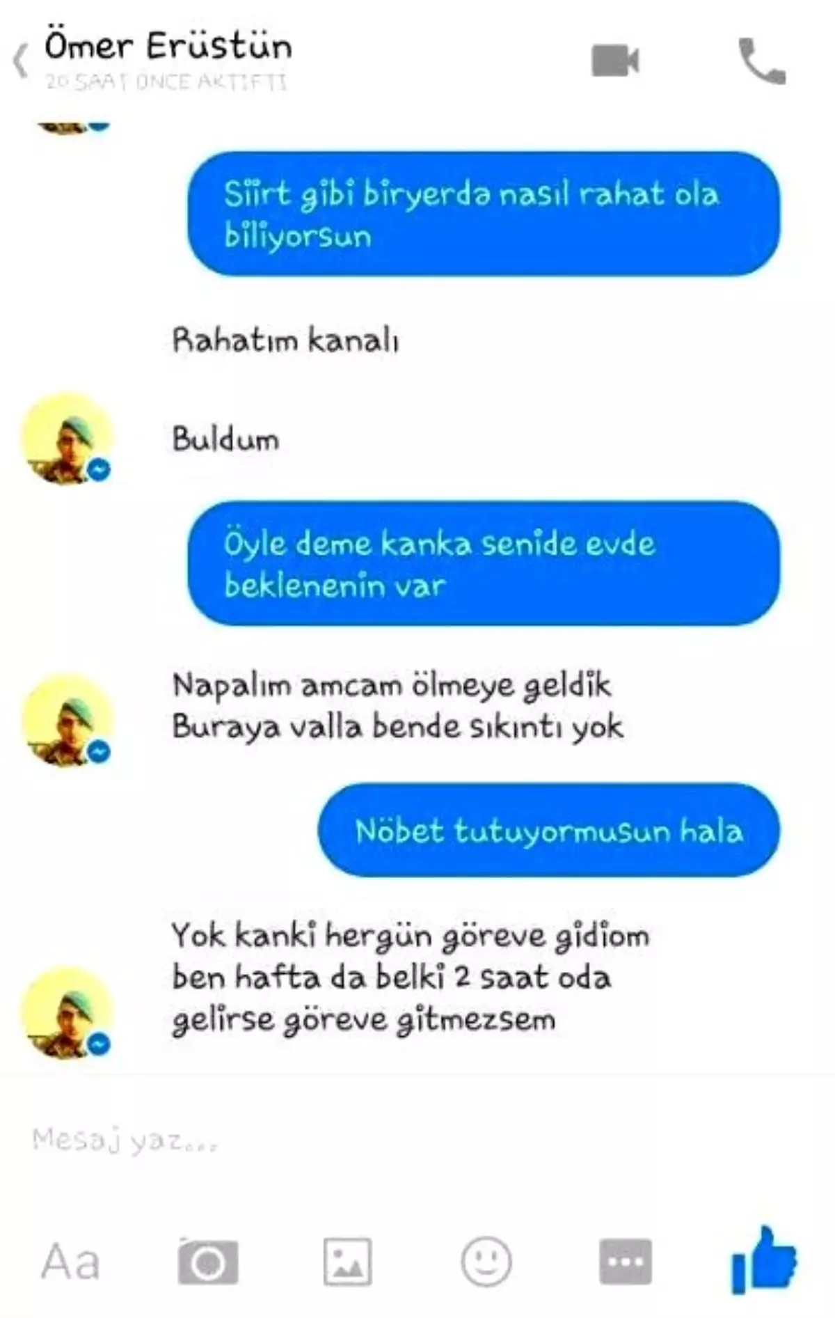 Şehidin Son Mesajı: Ölmeye Geldik Buraya