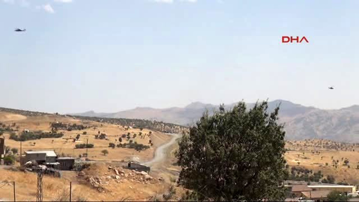Şırnak\'ta PKK\'lılar Polis Noktasına Roketatarla Saldırdı 3