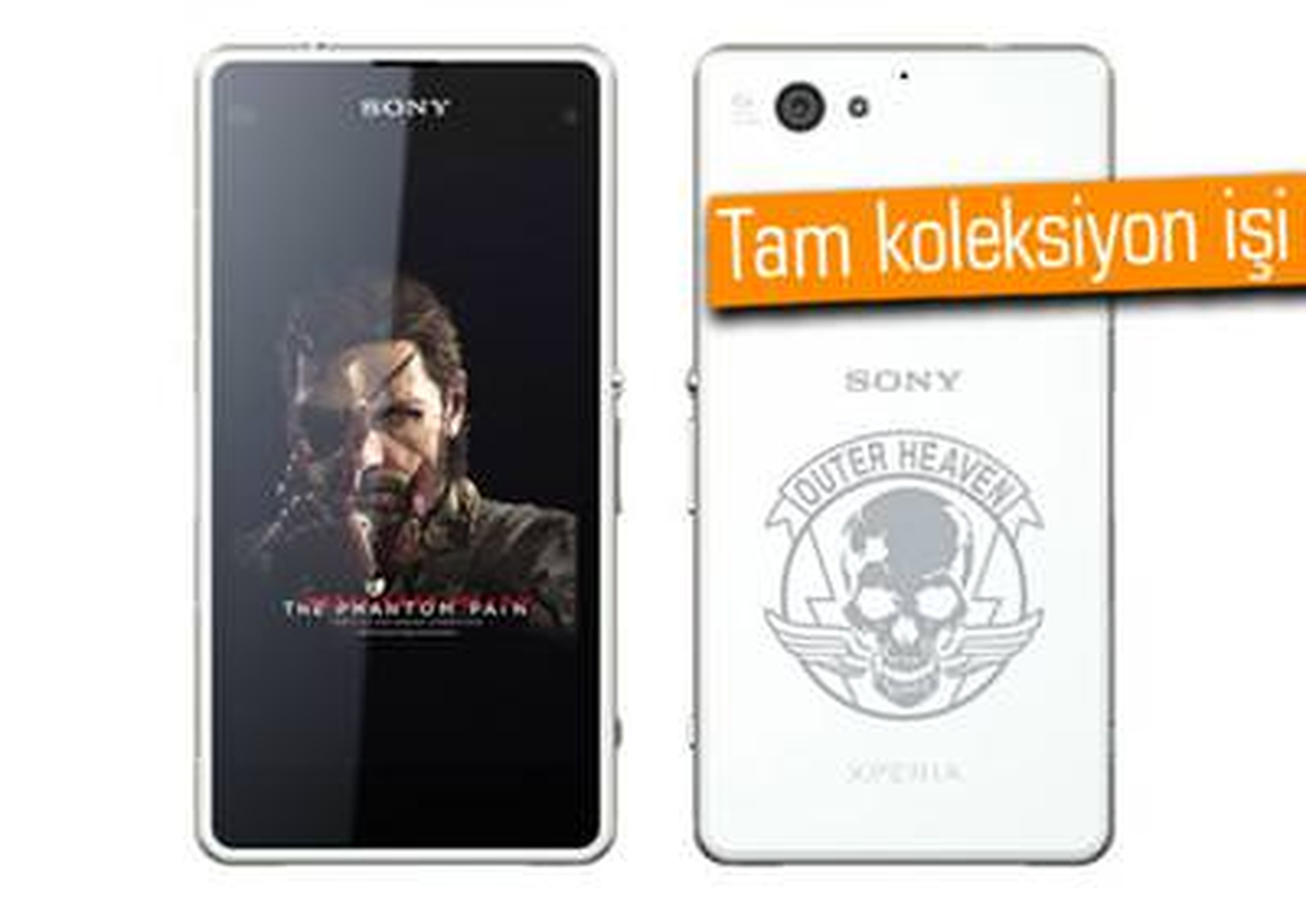 Sony\'den Metal Gear Solid Temalı Xperia Telefon