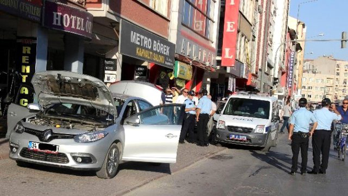 Şüpheli Otomobil Polisi Alarma Geçirdi