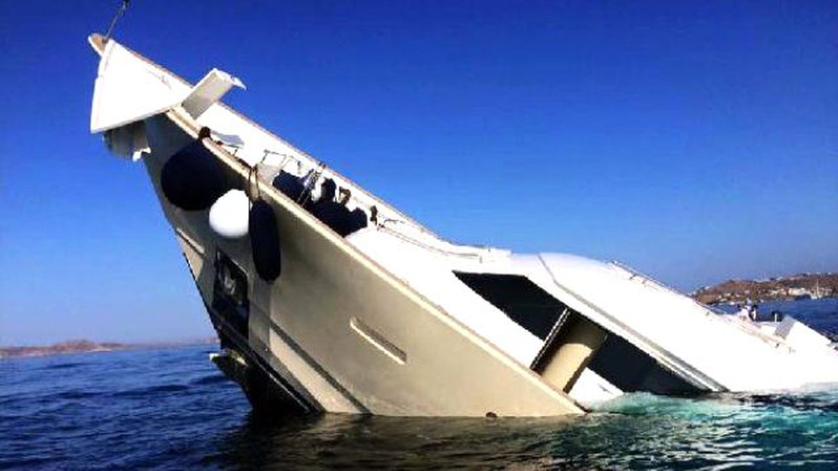 Türk Yatı Mikonos\'ta Battı