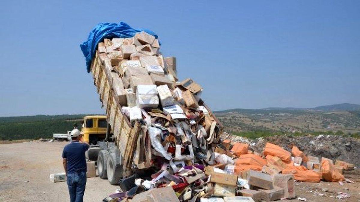 Uşak\'ta Yakalanan Kaçak Sigaralar İmha Edildi