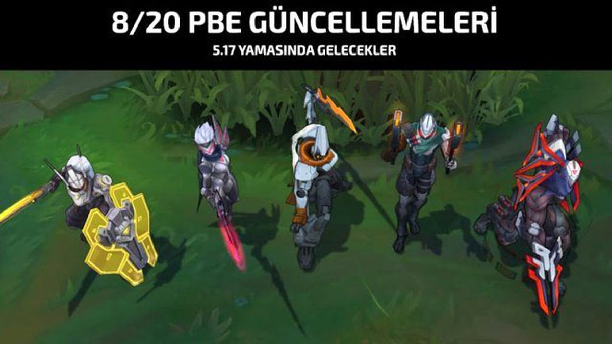 8/20 Pbe Güncellemeleri – Kod Adı Kostümleri ve Dengelemeler