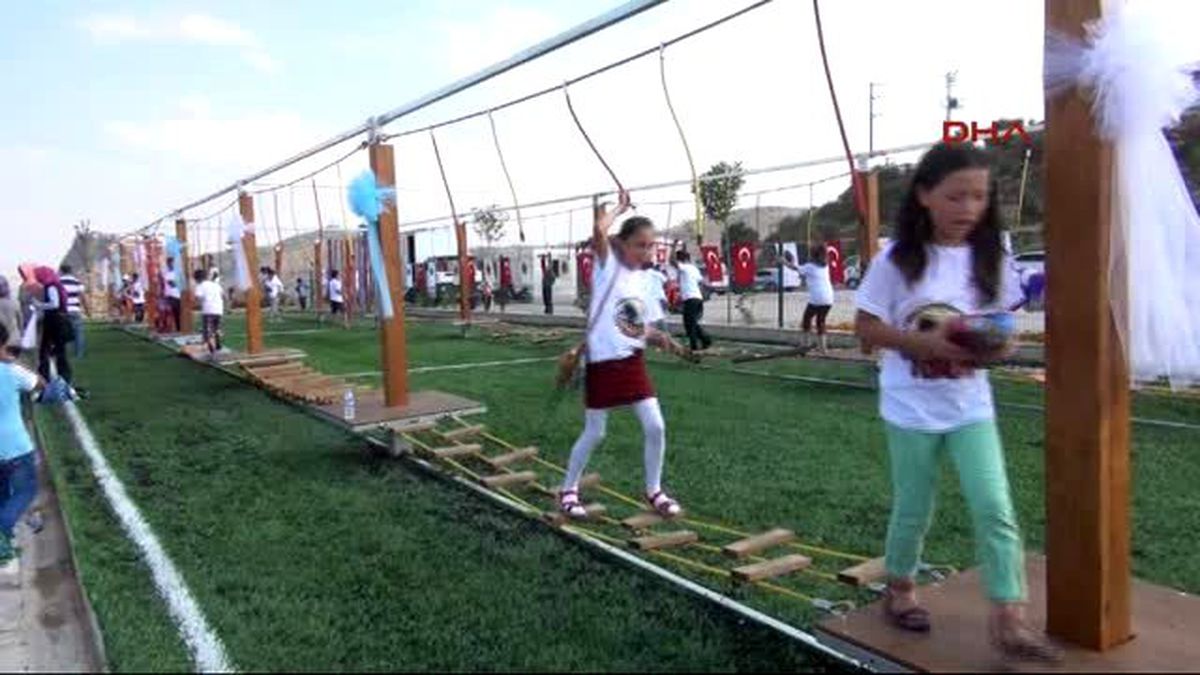 Afyon\'da Macera Parkı Açıldı