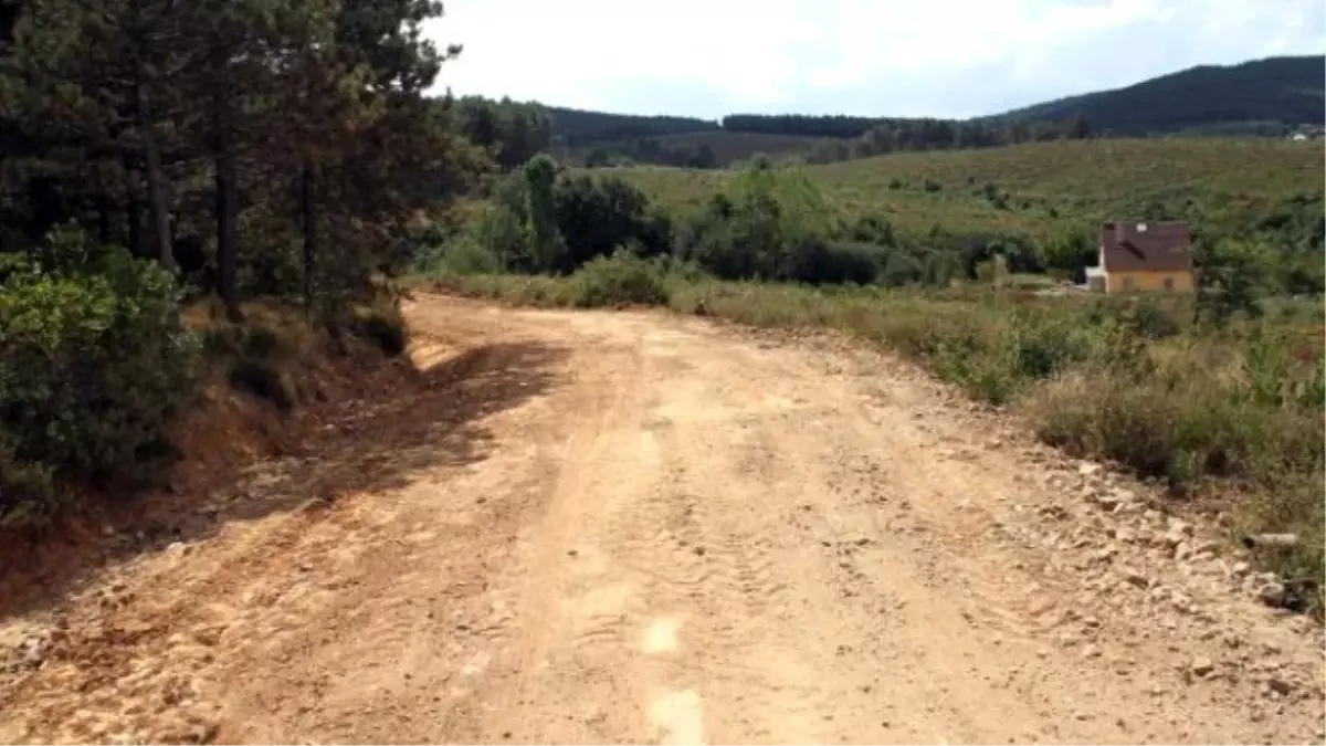 Aydos Yolu Asfaltlanıyor