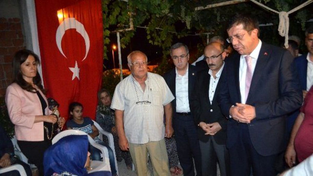 Bakan Zeybekci, Şehitevi\'nde