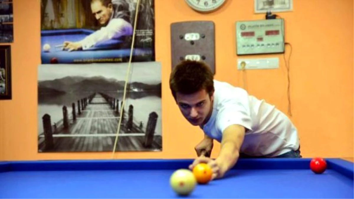 Erbaalı Genç Bilardocu, Türkiye\'yi Dünya Şampiyonasında Temsil Edecek