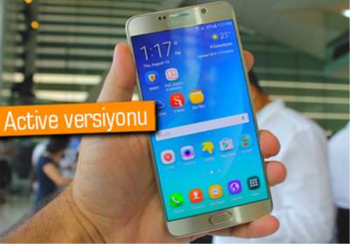 Galaxy Note 5 Active Güçlü Pil ile Geliyor