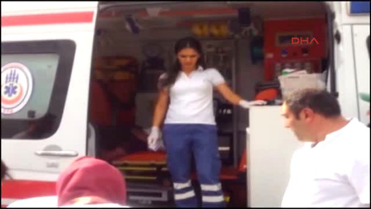 Haliç'te Motosiklet Kazası : 2 Yaralı