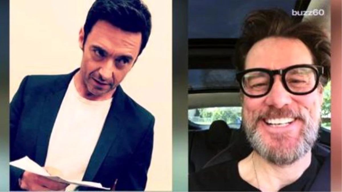 Jim Carrey And Hugh Jackman İmpersonate Each Other