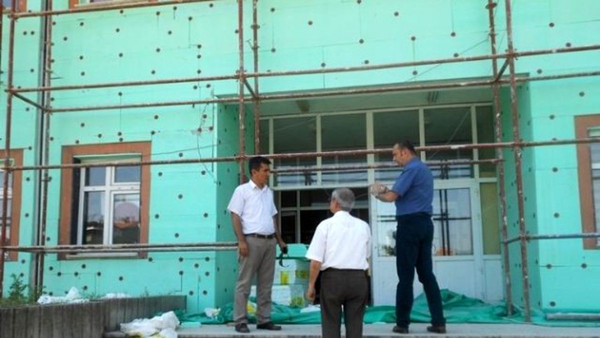 Keçeli ve Özdemir Bakım ve Onarım Yapılan Okullarda İncelemelerde Bulundu