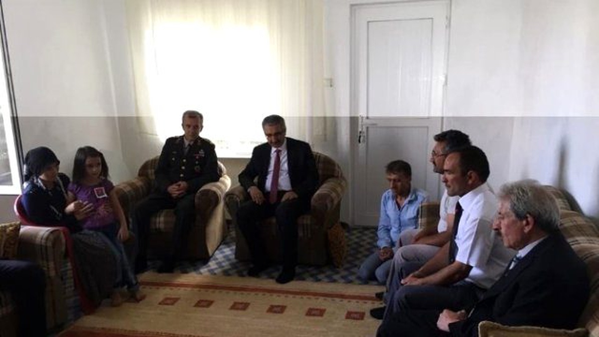 Kılıç\'tan Şehit Ailesine Başsağlığı Ziyareti