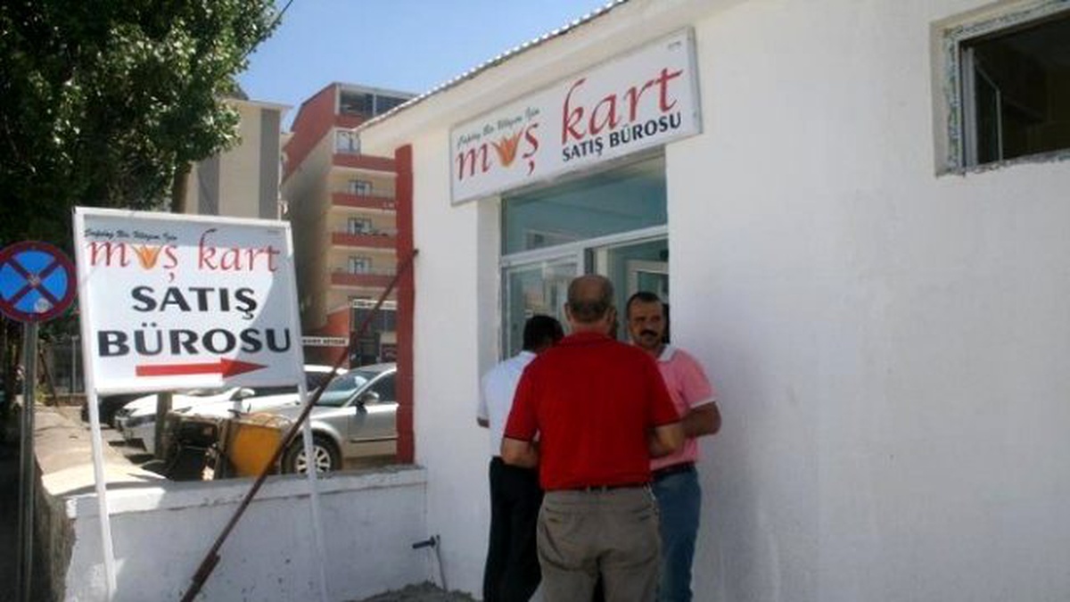 Muş\'ta Şehir İçi Taşımada Kartlı Sistem Dönemi