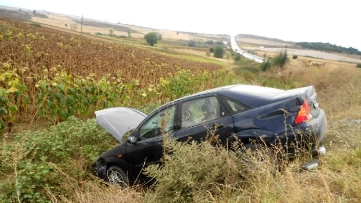 Tekirdağ\'da Trafik Kazası: 4 Yaralı